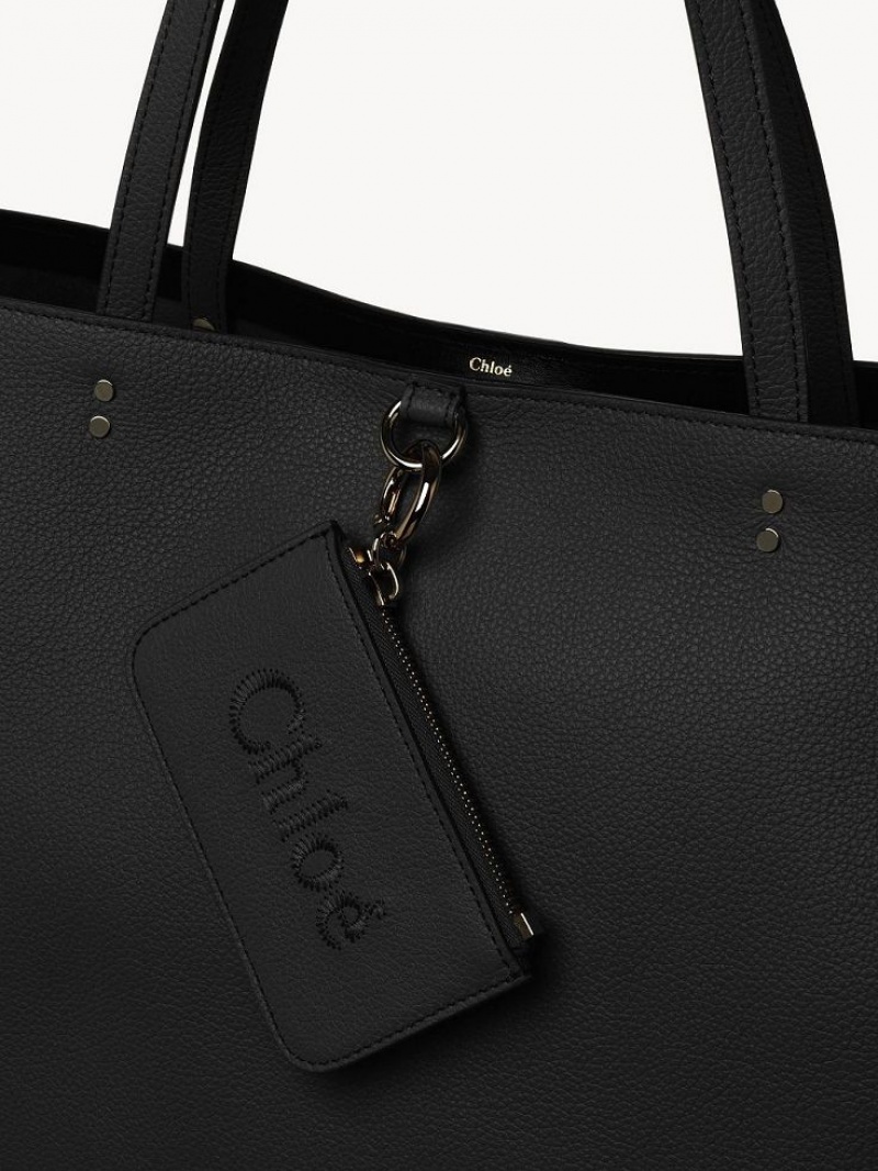 Chloe Sense Medium East-west Omuz Çantası Siyah | CHE-SR13455