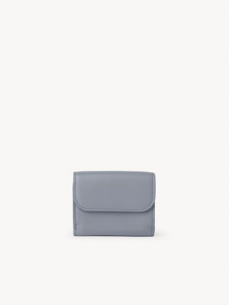 Chloe Sense Mini Tri-fold Küçük Cüzdan Mavi | CHE-SR14275