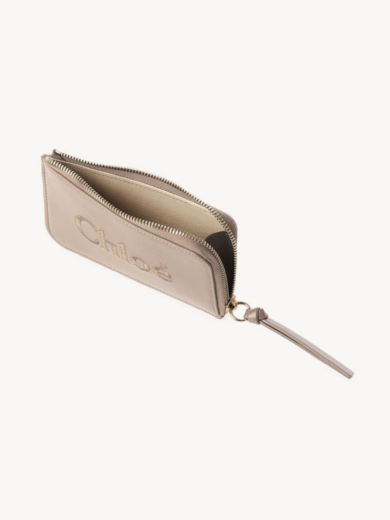 Chloe Sense Small Bozuk Para Cüzdanı Bej Rengi | CHE-SR14322