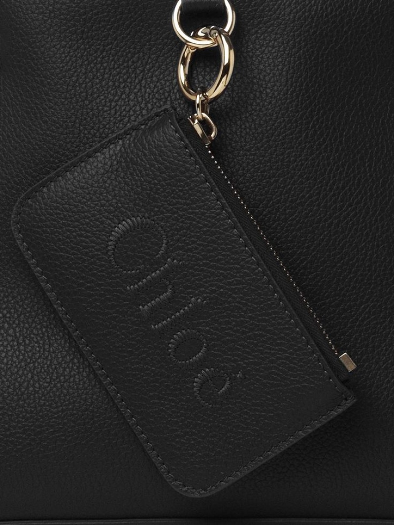 Chloe Sense Small East-west Omuz Çantası Siyah | CHE-SR13420