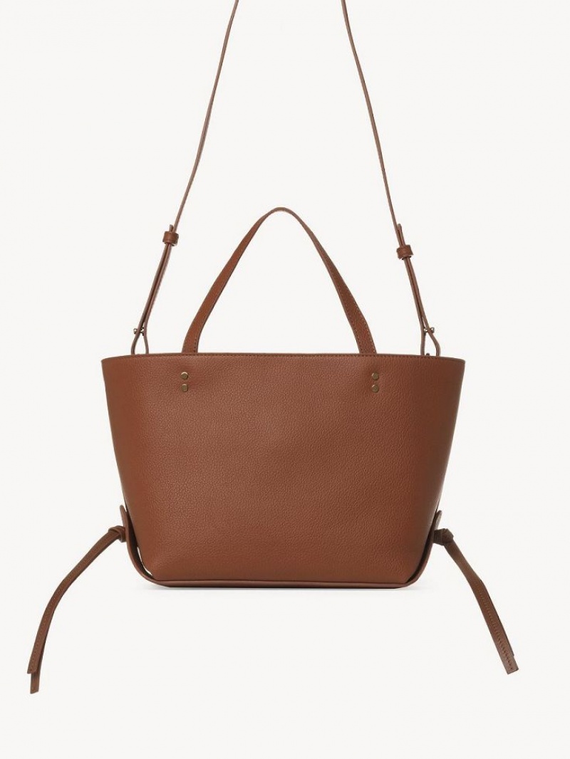 Chloe Sense Small East-west Tote Çanta Kahverengi | CHE-SR13326