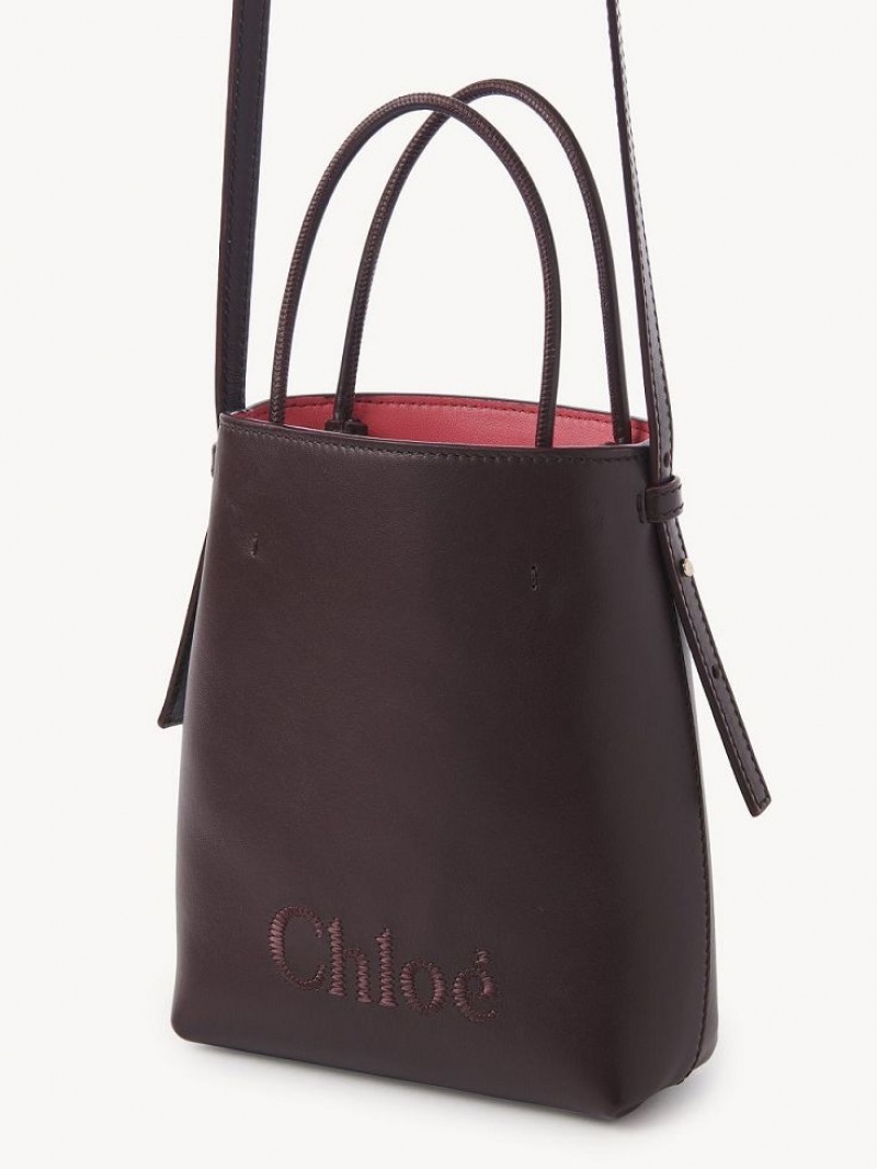 Chloe Sense Tote Mini Çanta Koyu | CHE-SR13735