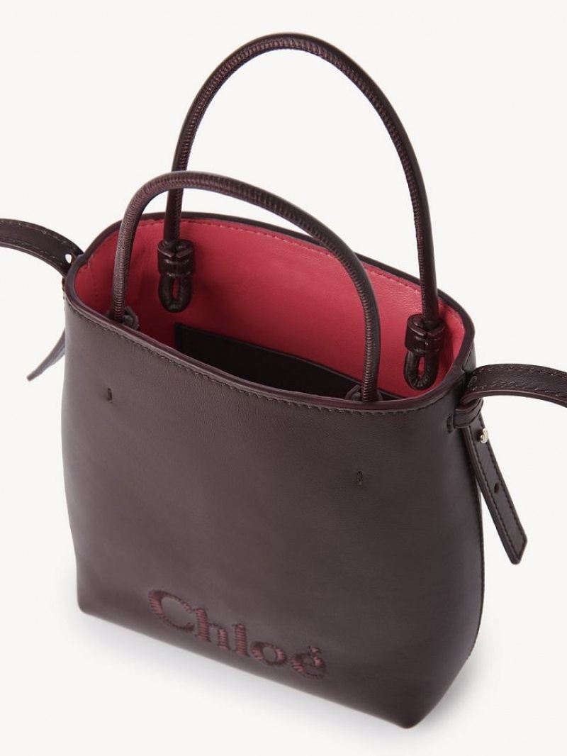 Chloe Sense Tote Mini Çanta Koyu | CHE-SR13735