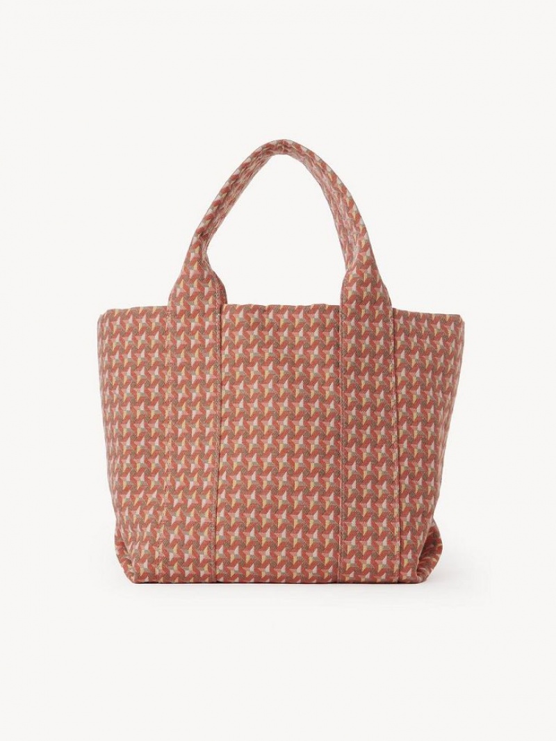 Chloe Small Laetizia Tote Çanta Turuncu | CHE-SR14702