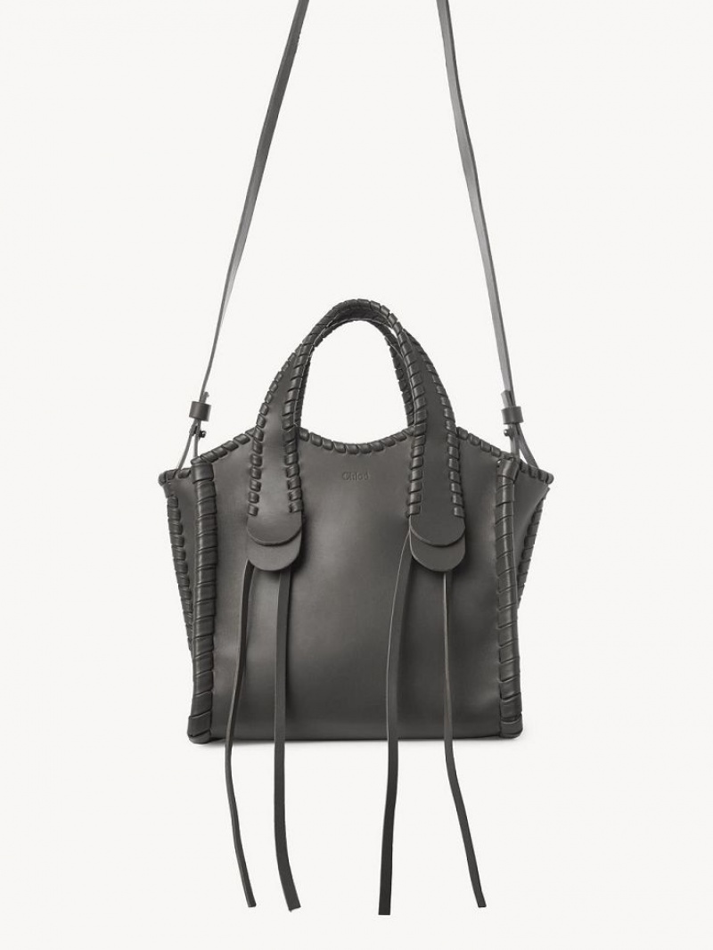 Chloe Small Mony Tote Çanta Gri | CHE-SR13398