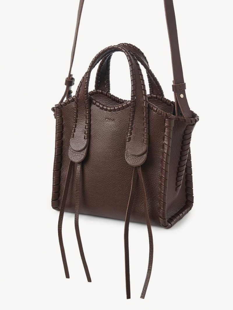 Chloe Small Mony Tote Çanta Çikolata | CHE-SR13379