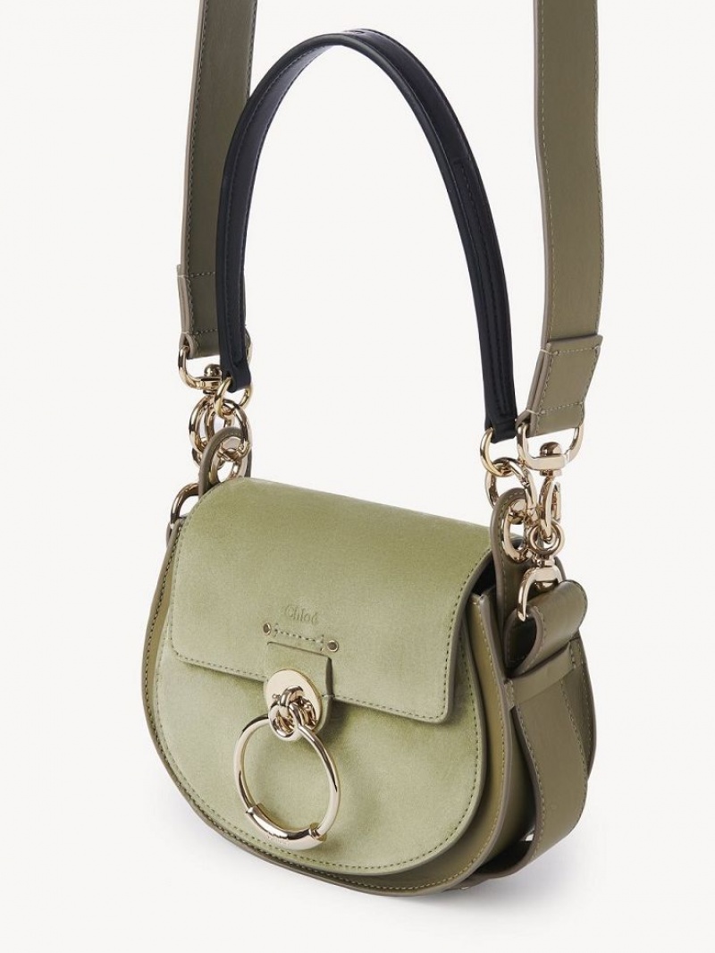 Chloe Small Tess Çapraz Askılı Çanta Yeşil | CHE-SR13551