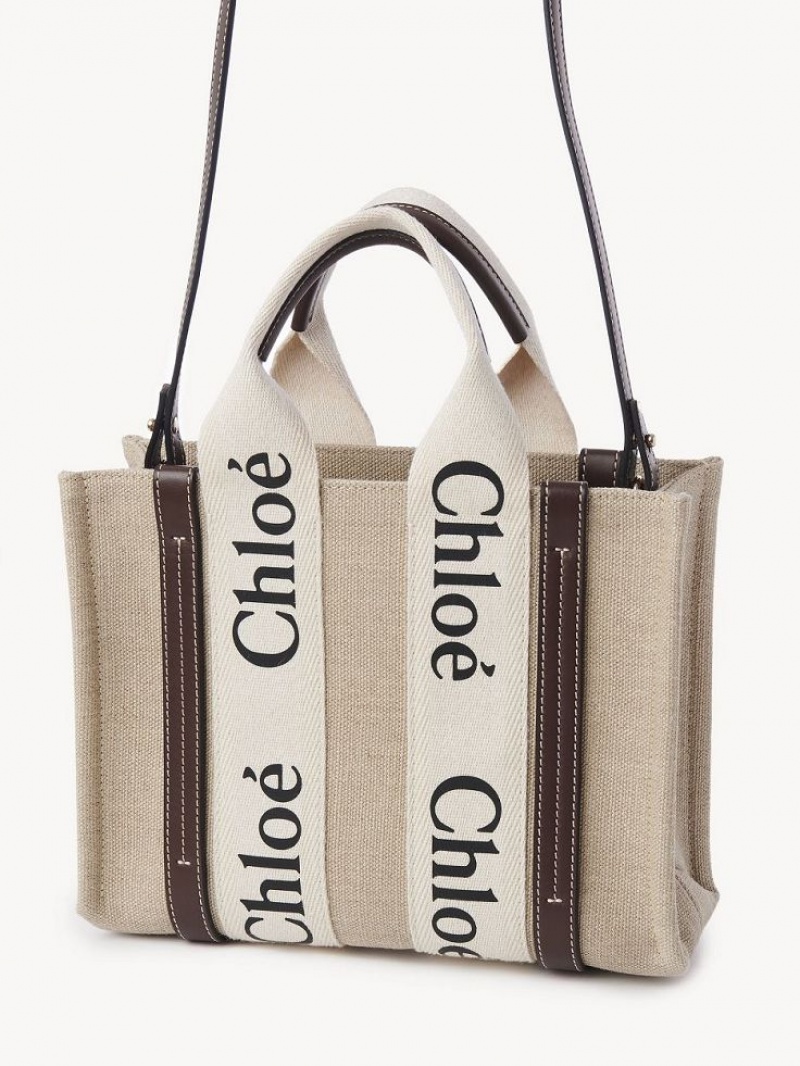 Chloe Small Woody Tote Çanta Koyu | CHE-SR13361