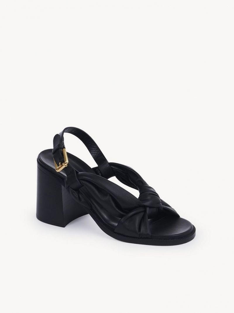 Chloe Spender Sandalet Siyah | CHE-SR14821