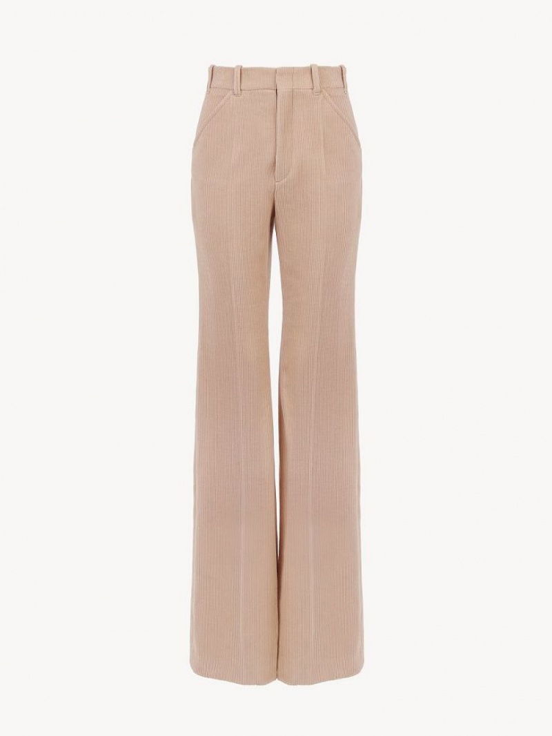 Chloe Tailored Pantolon Pembe | CHE-SR14005