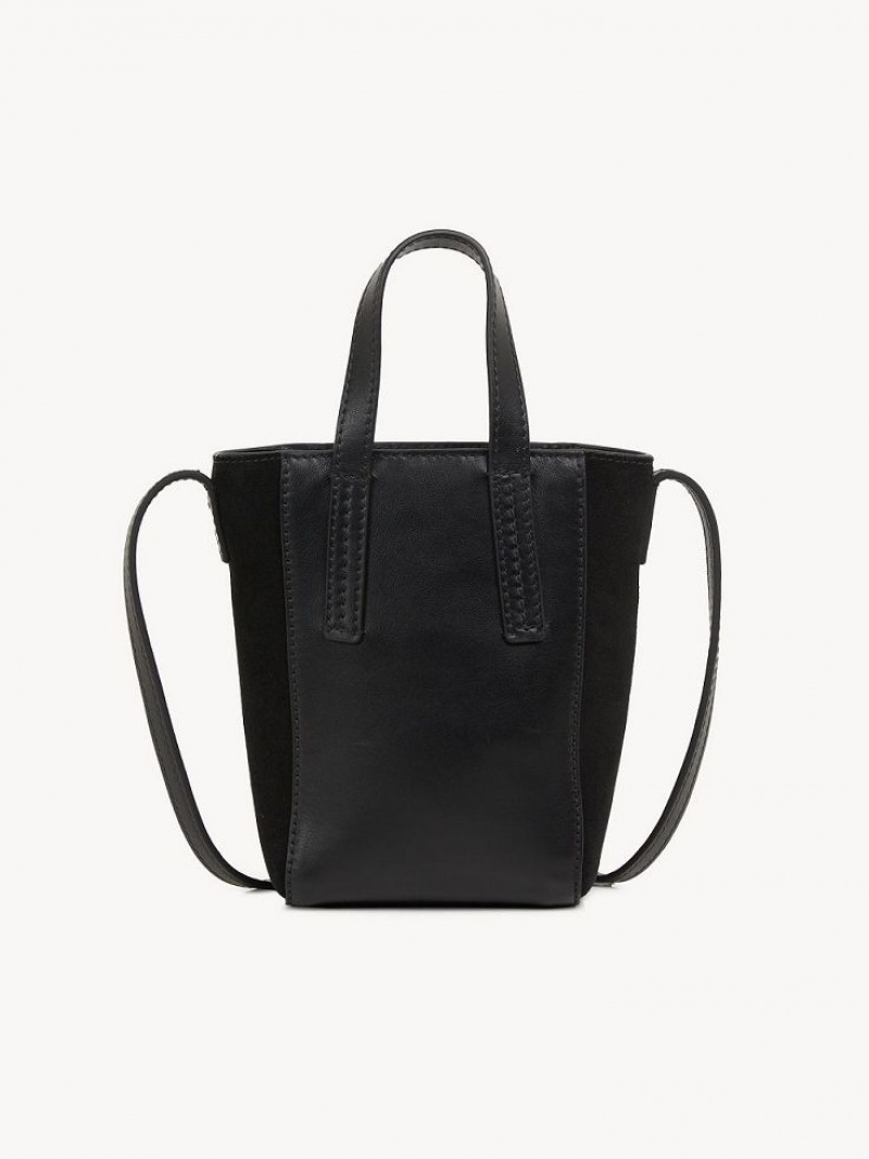 Chloe Tilda Mini Tote Çanta Siyah | CHE-SR14708