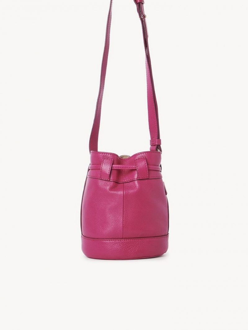 Chloe Vicki Small Bucket Omuz Çantası Pembe | CHE-SR14610