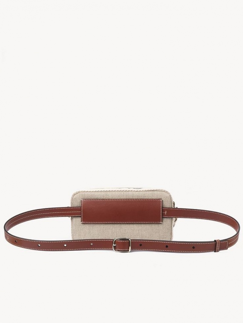 Chloe Woody Belt Çapraz Askılı Çanta Kahverengi | CHE-SR13607