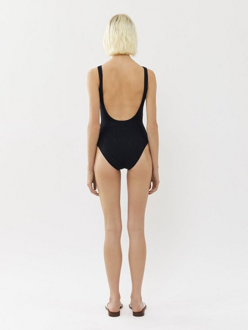 Chloe X Eres Pacific One-piece Plaj Kıyafeti Lacivert | CHE-SR14132